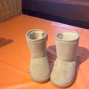 Cozy Tan Suede Boots